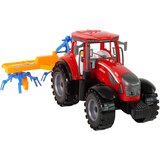  Rdeči traktor z grabljami na trenje | Shoptok.si