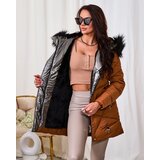 Resti Brown women's winter jacket | Shoptok.si