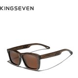 KINGSEVEN naočare za sunce GC5907 Handmade braon