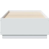  Okvir za krevet s LED svjetlima 90x190 cm konstruirano drvo | shoptok.hr