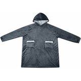  Deka majica s kapuljačom Mornarsko plava M Flis i flanel | shoptok.hr