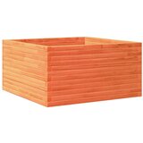 Maison Chic Vrtno cvetlično korito - Cvetlični Lonec voščeno rjavo 90x90x46 cm trdna borovina, (21789387) Cene