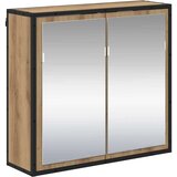 vidaXL Komplet pohištva za kopalnico s predalom 3 pcs artisan hrast | Shoptok.si