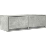 TV ormarić boja betona 80x31x25,5 cm od konstruiranog drva | shoptok.hr
