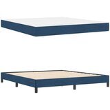 Box spring krevet s madracem Plava 180 x 200 cm tkanina | shoptok.hr