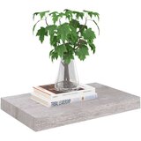  Stenske police 4 kosi betonsko sive 40x23x3,8 cm MDF, (20765124) | Shoptok.si