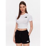 The North Face Majica NF0A55AO Bela Cropped Fit | Shoptok.si