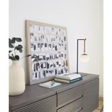 Kave Home Črna kovinska namizna svetilka s plastičnim senčilom (višina 60 cm) Monteiro – | Shoptok.si