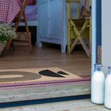 Artsy Doormats Otirač od kokosovih vlakana 40x60 cm Half Moon – | shoptok.hr