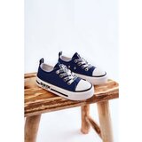 Big Star Children's Cloth Sneakers BIG STAR KK374070 Navy Blue Cene