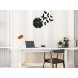  Stenske ure METULJ WENGE HMCNH003-wenge (moderna stenska ura) | Shoptok.si