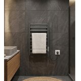  Kupatilski peškirni radijator CLASSIC 65W/230V 66x42 cm inox/antracit desna | Eponuda.com