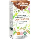 CULTIVATOR'S Organic Herbal Hair Color Light Brown | shoptok.hr