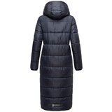 Navahoo Ženska dolg zimska jakna s kapuco WAFFELCHEN Navy | Shoptok.si