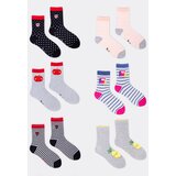 Yoclub Kids's 6Pack Socks SKA-0006G-AA00-007 Cene