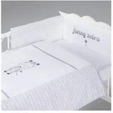 Posteljina za bebu Set 5 delova Funny zebra