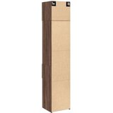 vidaXL Uski ormarić za pohranu smeđa boja hrasta 45x42,5x225 cm drveni | shoptok.hr