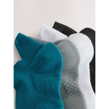 Next Sportske čarape mornarsko plava / maslinasta / kraljevski zelena / bijela | shoptok.hr