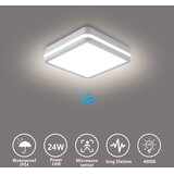  Brilagi - LED spoljno svetlo sa senzorom BENE LED/24W/230V 26x26 cm belo IP54 | Eponuda.com