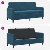 SOFA s pohranom Plava 172 x 78 x 87 cm Poliester | Eponuda.ba