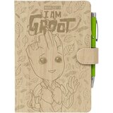 Marvel PREMIUM A5 ZVEZEK S PROJEKTORSKIM PISALOM GROOT, (20852389) | Shoptok.si