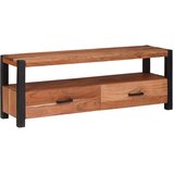 TV ormar Smeđa 110 x 30 x 40 cm Masivno bagremovo drvo | shoptok.hr