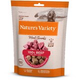Nature’s Variety Nature's Variety Dog Meat Chunks posladek, govedina - 50 g | Shoptok.si