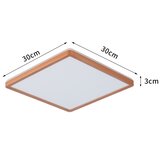  Brilagi - ULTRA SLIM LED kupatilsko plafonsko svetlo 18W/230V 30x30 cm ružičasto zlato IP54 | Eponuda.com