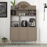 Hanah home Kuhinjski ormar Lyon 120, Bež-zlatni Cijene