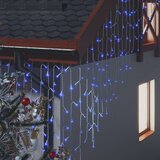  LED zavjesa sa sigama 10 m 400 LED plave 8 funkcija | Eponuda.com