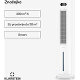 Klarstein Polar pametni zračni hladilnik z vodnim hlajenjem | Praktičen dizajn, pametno upravljanje in uporaba | Shoptok.si