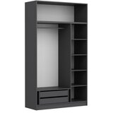 Hanah home Ormar 135x255x52cm Antracit | Eponuda.ba