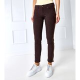 Gemre Brown patterned Lévesque pants Cene
