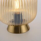 SCHÖNER WOHNEN 13573-27 - Stona lampa NAMI 1xE27/25W/230V zlatna/bež | Eponuda.com