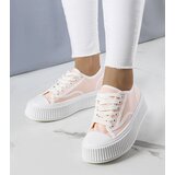 Gemre Light Pink Platform Sneakers Delores | Shoptok.si