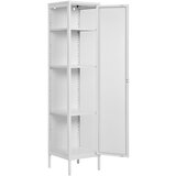 House Nordic Bela kovinska vitrina 40x180 cm Brisbane – | Shoptok.si