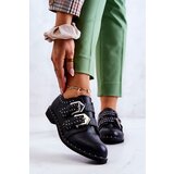Boto Women's Leather Brogues With Buckles Lu Boo Black | ePonuda.com