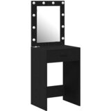  Toaletni stol Crni hrast 50 x 41 x 135 cm Konstruirano drvo | Eponuda.com