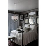 Elstead Lighting Elstead Mime Stropni lestenec s 3 lučmi in več kraki, brušen nikelj, E14, (22098553) | Shoptok.si