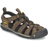 Keen Športni sandali CLEARWATER CNX LEATHER Kostanjeva | Shoptok.si