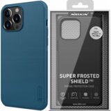 Nillkin SKÓRZANE ETUI CASE OBUDOWA FUTERAŁ DO IPHONE 14 PRO MAX NIEBIESKI, (21910800) | Shoptok.si