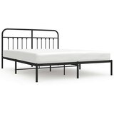  Metalni okvir za krevet s uzglavljem crni 183x213 cm | Eponuda.ba