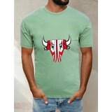 DStreet T-shirt męski jasnozielony | shoptok.hr