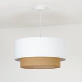  Duolla - Luster na sajli BOHO 1xE27/15W/230V prečnik 45 cm bela/smeđa | Eponuda.com