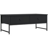Furnova Klubska mizica črna 101x49x39,5 cm inženirski les, (21915435) | Shoptok.si