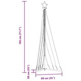 vidaXL Lučke za novoletno jelko 339 LED diod hladno bele 182 cm | Shoptok.si