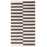 Hanse Home Bela/rjava obojestranska/ročno tkana volnena preproga 80x150 cm Vika – Cene