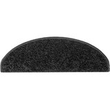  Prostirke za stepenice 15 kom 65x21x4 cm Crne poluokrugle velike | shoptok.hr