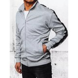 DStreet Bluza męska rozpinana jasnoszara | Shoptok.si