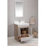 Hanah home Komplet nameštaja za kupatilo (2 komada) Echo 24 Hrast | ePonuda.com